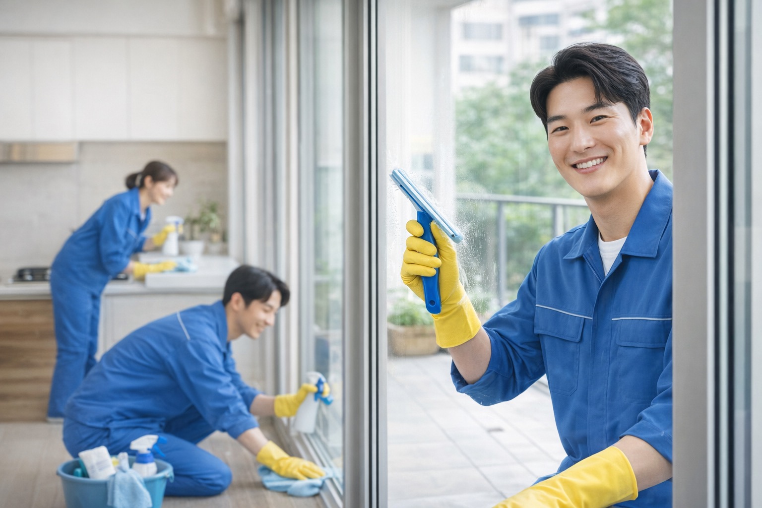 서울 입주청소 이사청소 전문 청소업체 실제 작업 현장